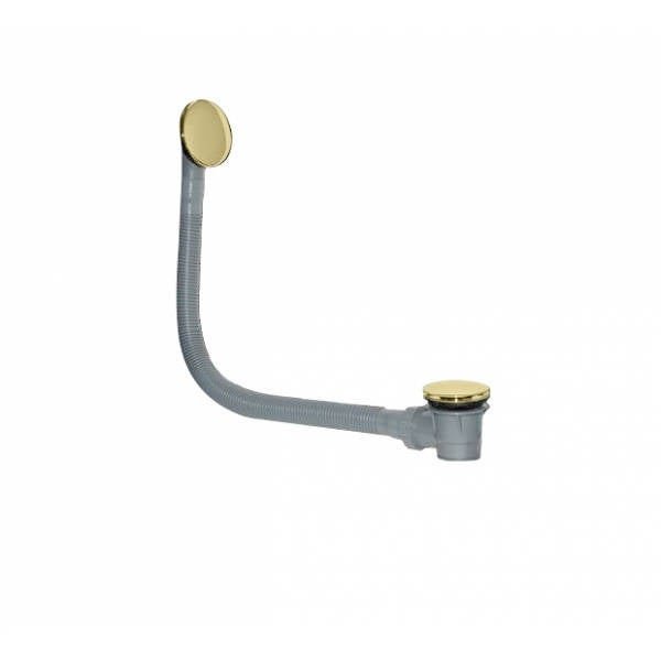 Best-Design "Vazia-Nancy" bad clic-waste overloopcombinatie Mat-Goud