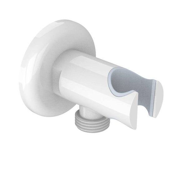 Best-Design "White" opsteek muuraansluiting Mat-wit