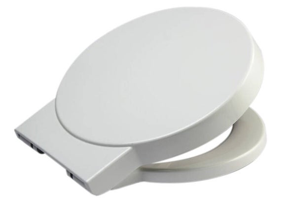 Best-Design "Hanes" toiletzitting soft-closing Glans-wit