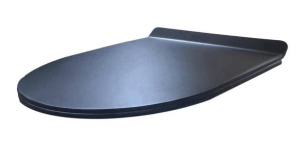 Best-Design "Morrano-53” toiletzitting soft-closing Mat-zwart