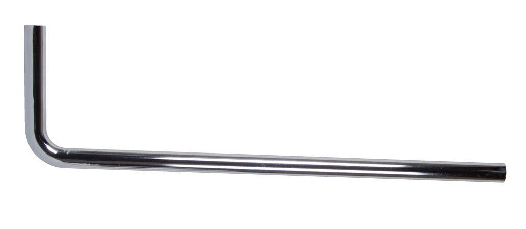 Best-Design vloerbuis chroom 800x200x32 mm