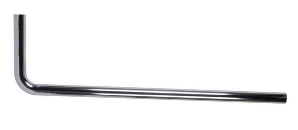 Best-Design vloerbuis chroom 800x200x32 mm