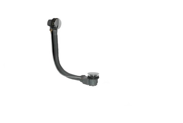 Best-Design "Faltona-Chroom" badwaste overloopcombinatie (draairozet)