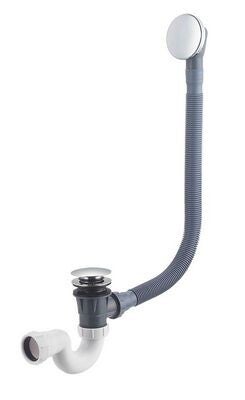 Wiesbaden Badafvoer en overloopcombinatie met clickwaste Chroom