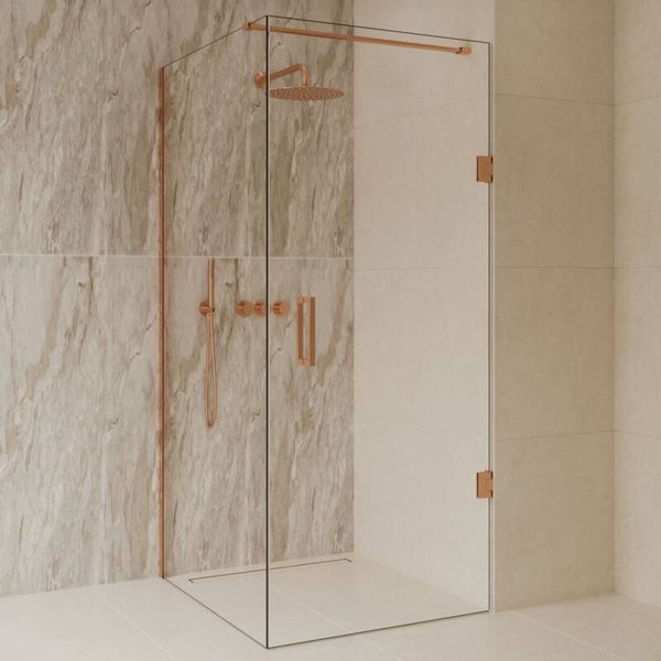 Best-Design 'Dalis-Liora-Helder' douchecabine NANO 8mm glas 90 x 80 cm