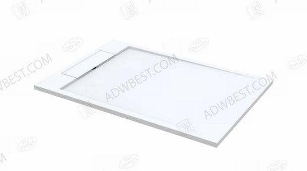 Best-Design "Decent" douchebak "Just-Solid" 160x100x4,5cm