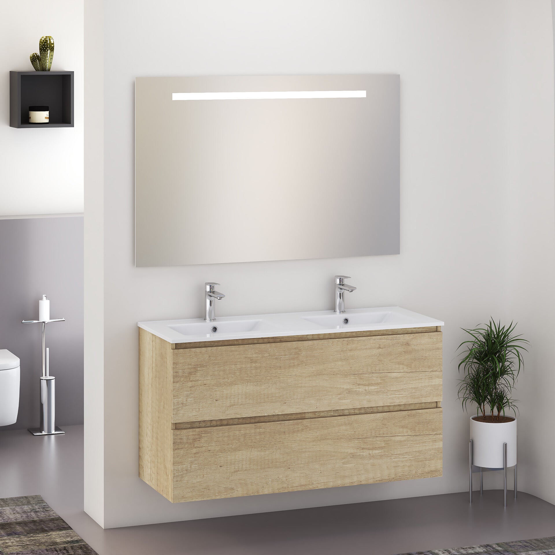 Xellanz "Sephia" Complete badmeubel 120 Nature