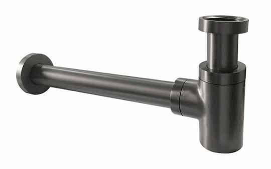 Wiesbaden "Unimatch" design sifon laag Gunmetal