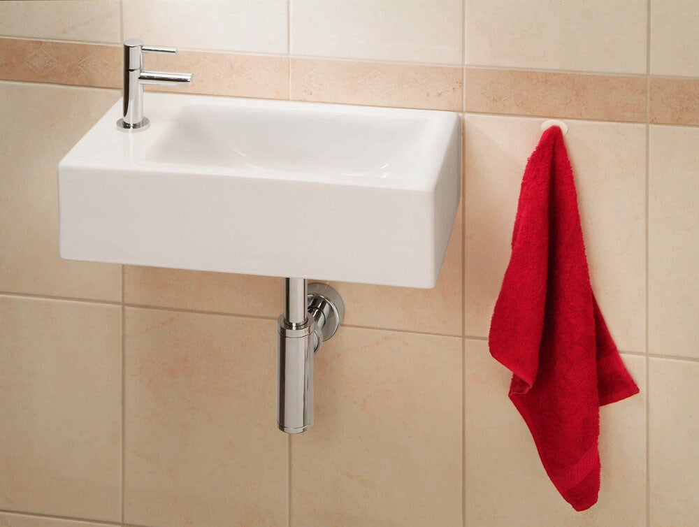 Xellanz "One Pack" fonteincombinatie Metis rechthoekig fontein  L/R 50x25x13 Wit