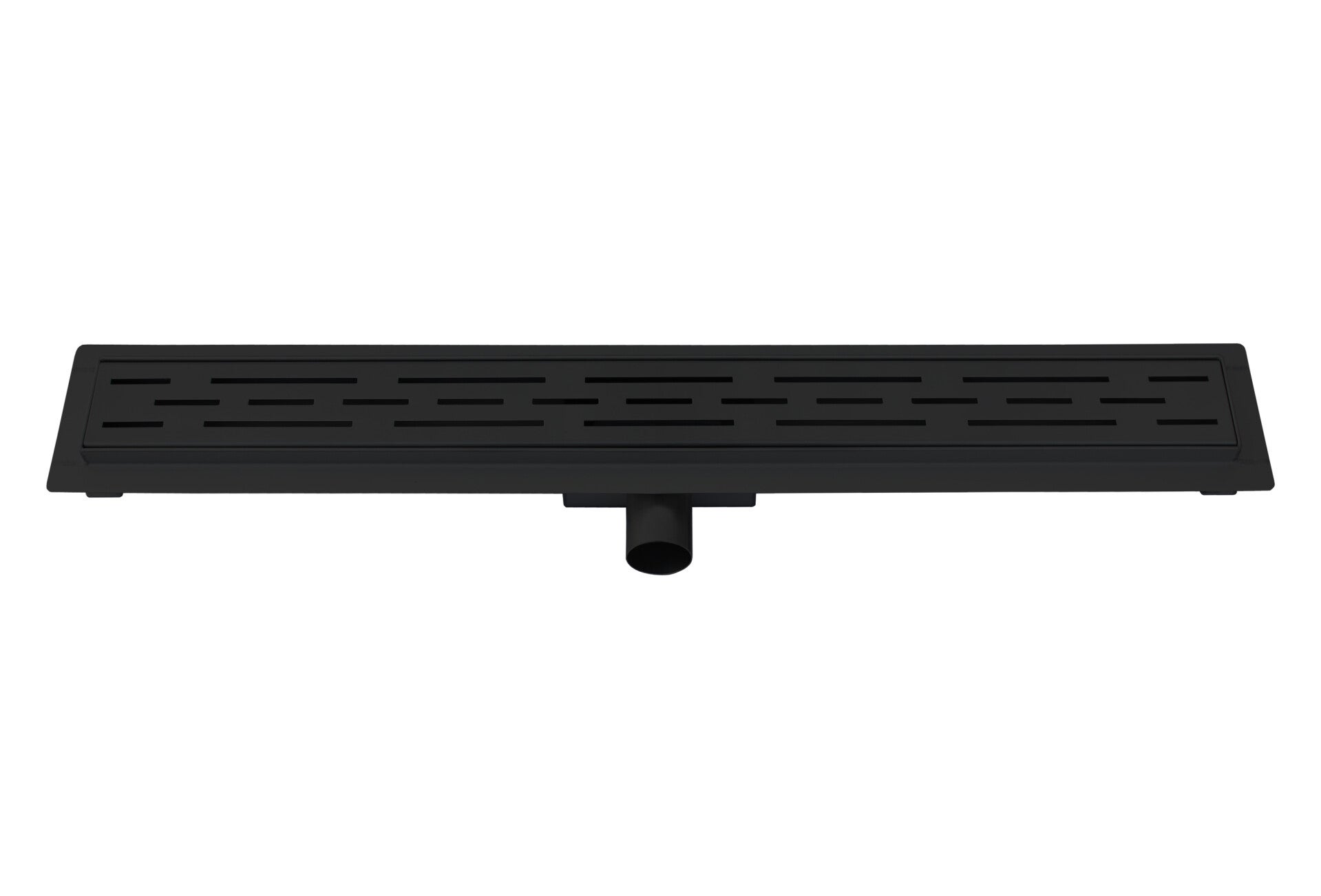 Best-Design "Black" douchegoot met flens 90 cm Mat-zwart