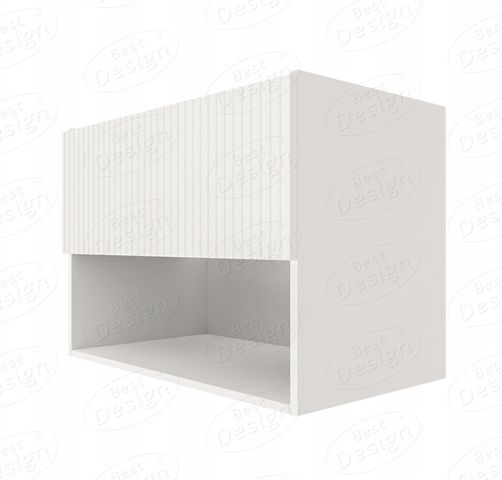 Best-Design "Rigatti-78-White-Greeploos" meubel onderkast 78 cm