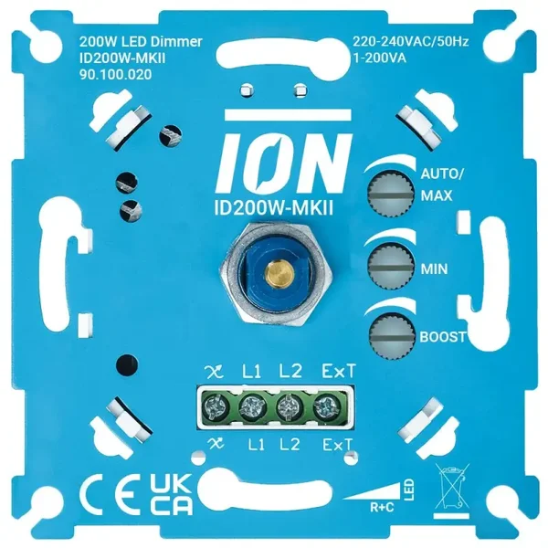 ION "Uni" LED Dimmer Inbouw 0,3–200 V