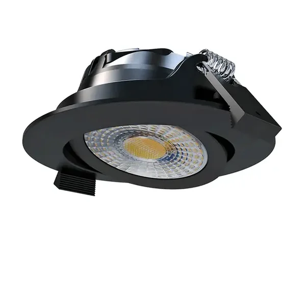 Miran Spot dimbaar 6W IP65 Mat-zwart