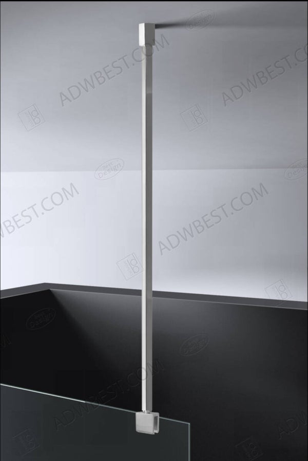 Best-Design Chroom 'Dalis' Plafondstabilisatiestang 1000 mm