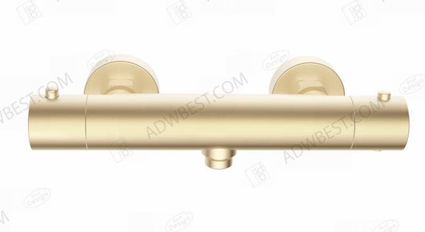 Best-Design "Nancy" opbouw douchethermostaat Mat-goud
