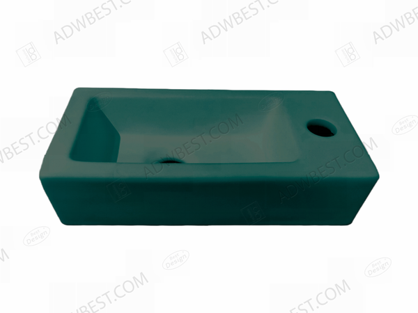 Best-Design "Farnetta" fontein Rechts 37 x 18 x 9 cm Mat-atrovirens