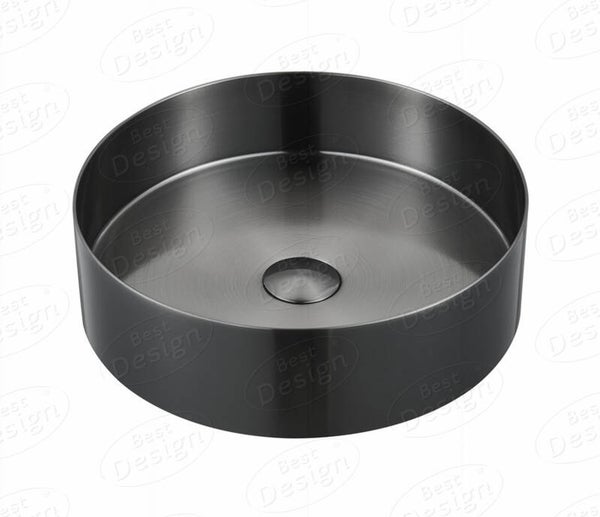 Best-Design "Saint" opbouw waskom diam: 400 mm x 120 mm Gunmetal