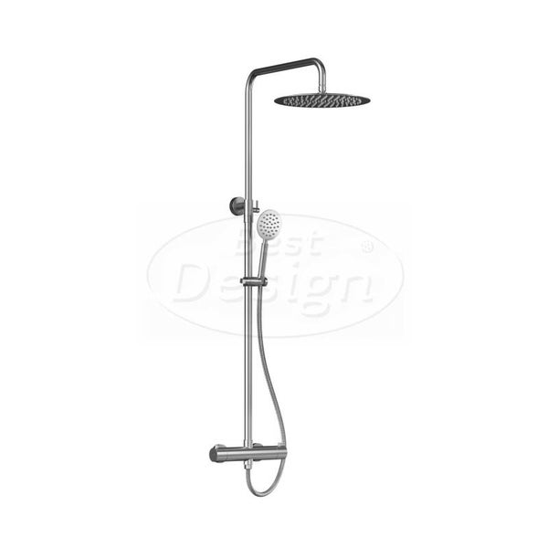 Best-Design "Ore-Munchen-300" RVS-304 "Ore" thermostatische regendouche-opbouwset