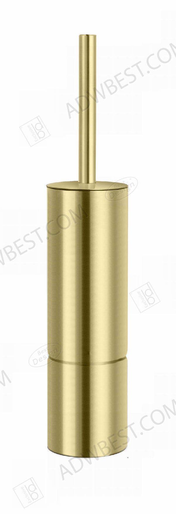 Best-Design "Nancy" staande/wand toiletborstel Mat-goud