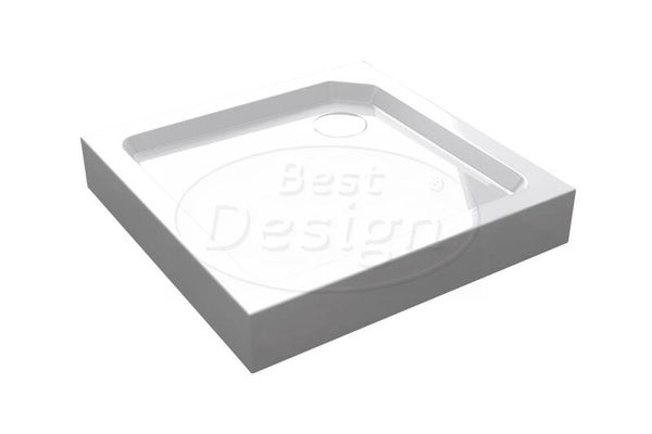 Best-Design "Project" opbouwdouchebak vierkant 90x90x14 cm