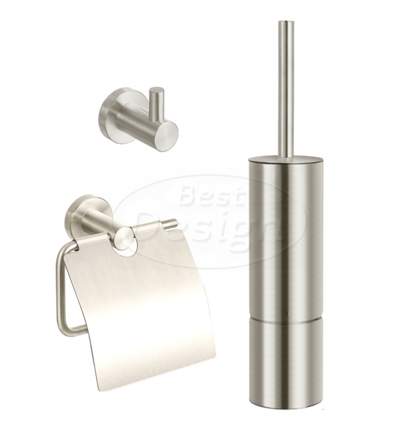 Best-Design One-Pack toilet accessoires set "Luxe-Ore"