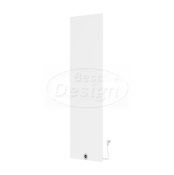 Best-Design "Brenner-White" Elektrische radiator Mat-wit 1200W 1800x600mm