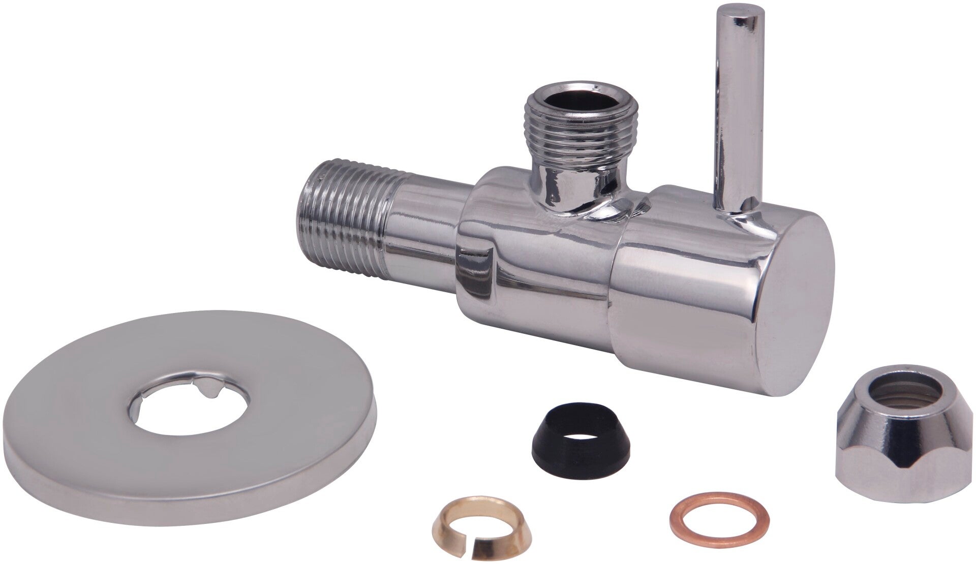 Xellanz "Minimal" Hoekstopkraan 3/8" x 3/8" of knel 10 mm Chroom