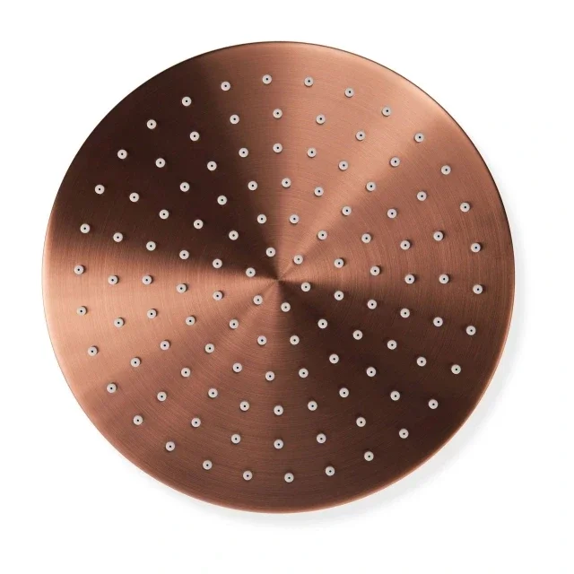 Schiphorst-Sanitair "Blue-Brondby" hoofddouche 25cm Geborsteld brons