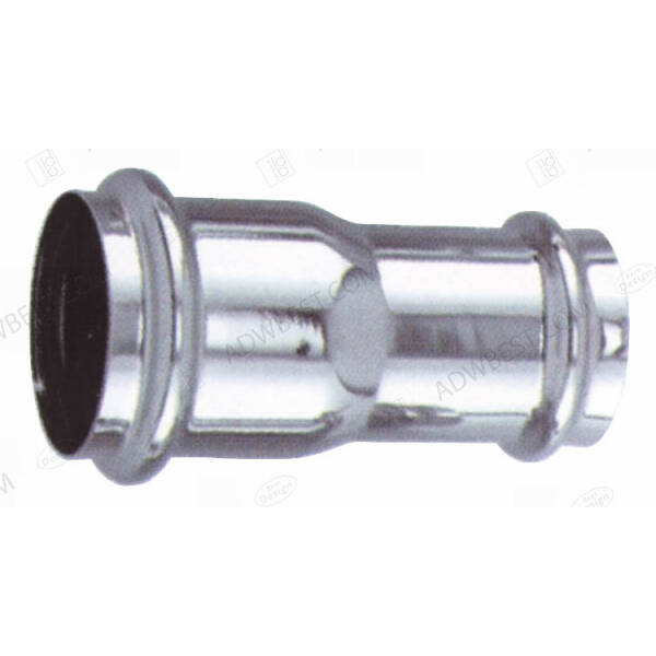 Best-Design Chroom Verloopsok 40 x 32 mm