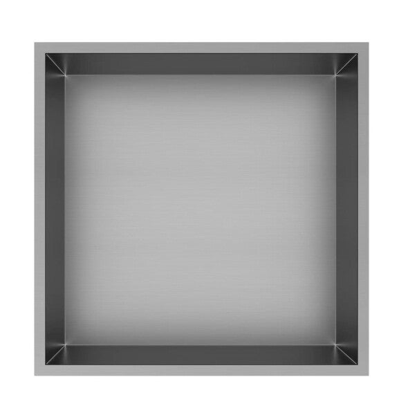 Best-Design "Ore-Kaya" inbouwnis 30.5x30.5x7 cm RVS