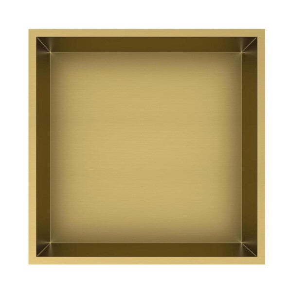 Best-Design "Nancy-Kaya" inbouwnis 30.5x30.5x7 cm Mat-goud