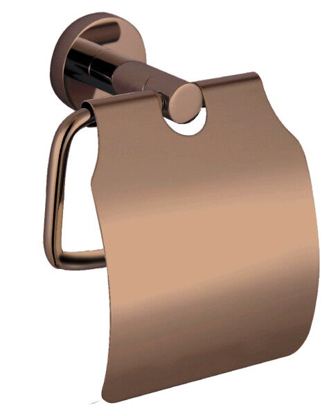Best-Design "Dijon" toiletrolhouder met klep Sunny Bronze