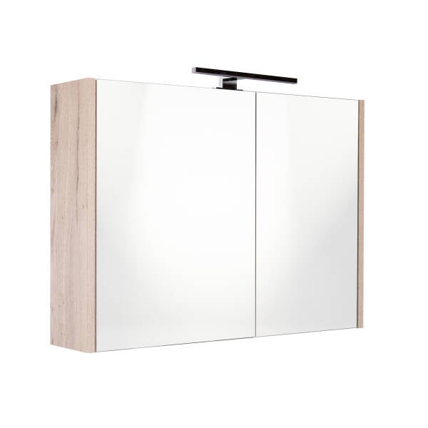 Best-Design "Happy-Halifax" MDF spiegelkast + verlichting 80x60cm