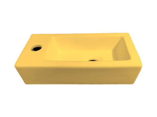 Best-Design "Farnetta" fontein Links 37 x 18 x 9 cm Mat-geel
