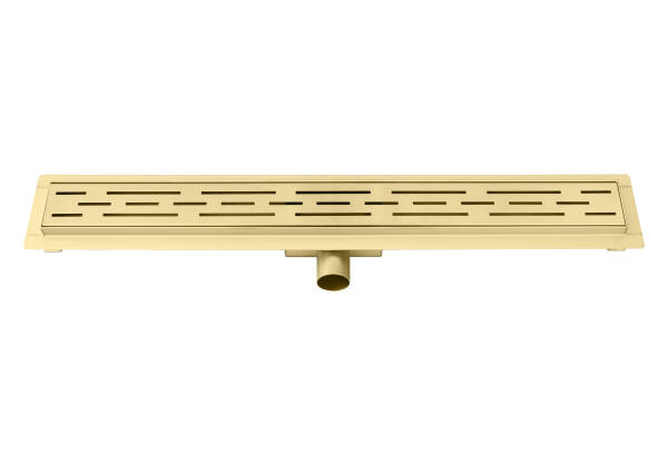 Best-Design "Nancy" douchegoot met flens 100 cm Mat-goud