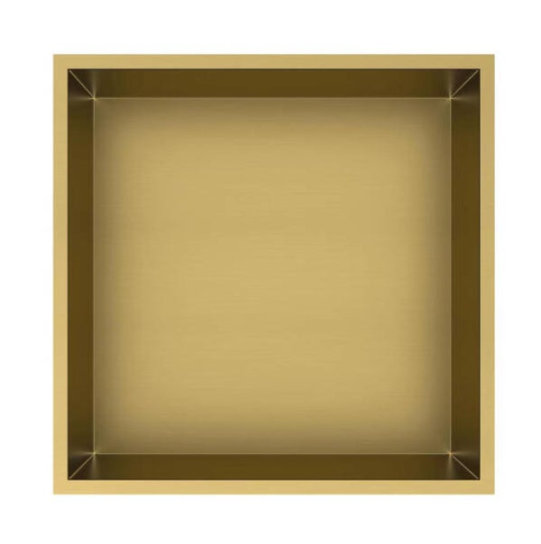 Best-Design "Nancy-Kaya" inbouwnis 30.5x30.5x7 cm Mat-goud