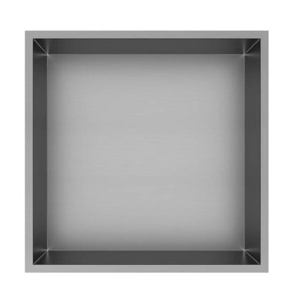 Best-Design "Ore-Kaya" inbouwnis 30.5x30.5x7 cm RVS