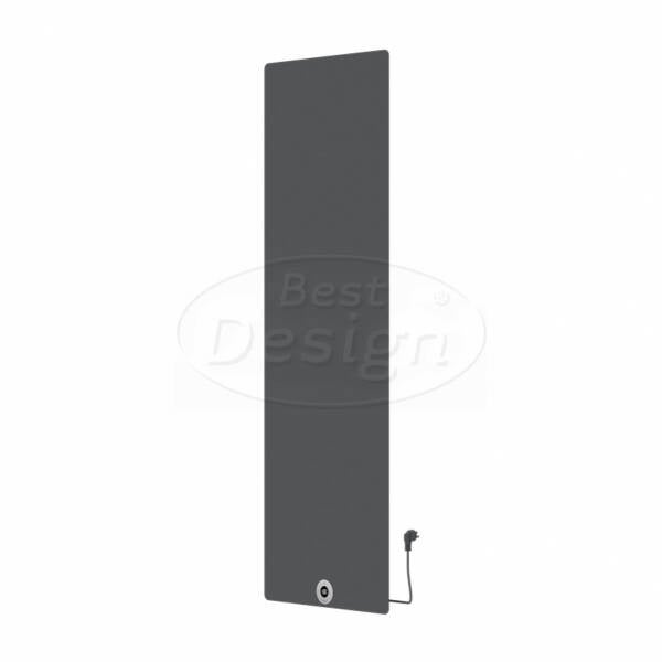 Best-Design "Brenner-Concrete" Elektrische radiator Beton-Grijs 1200W 1800x600mm
