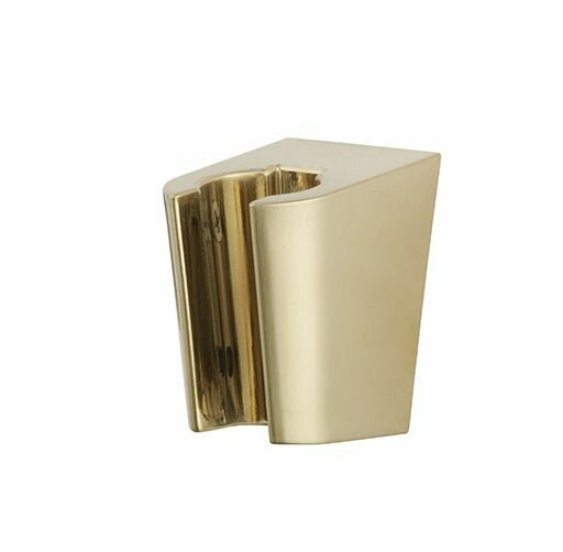 Wiesbaden "Caral" ABS handdouchehouder Geborsteld messing