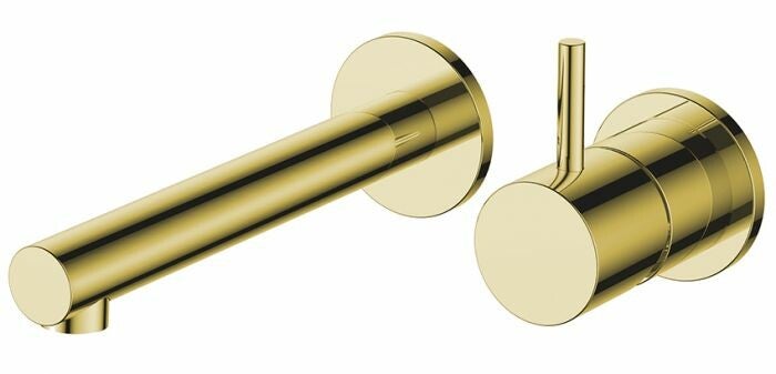 Wiesbaden "Style" inbouw eenhendel wastafelkraan Geborsteld messing