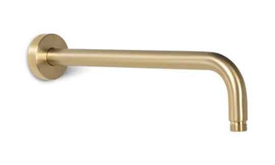 Schiphorst-Sanitair "Blue-Brondby" douche-arm Geborsteld goud