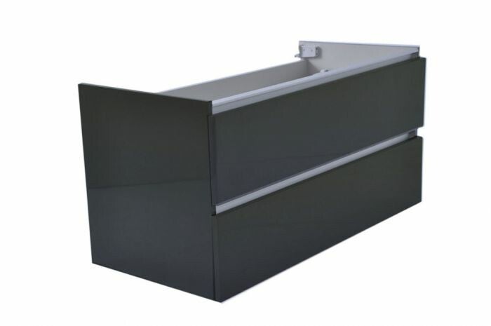 Wiesbaden "Vision" onderkast 100x46x53 Hoogglans grijs