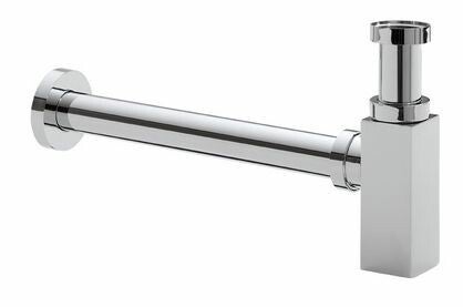 Wiesbaden "Rombo-Star" design bekersifon vierkant RVS-look