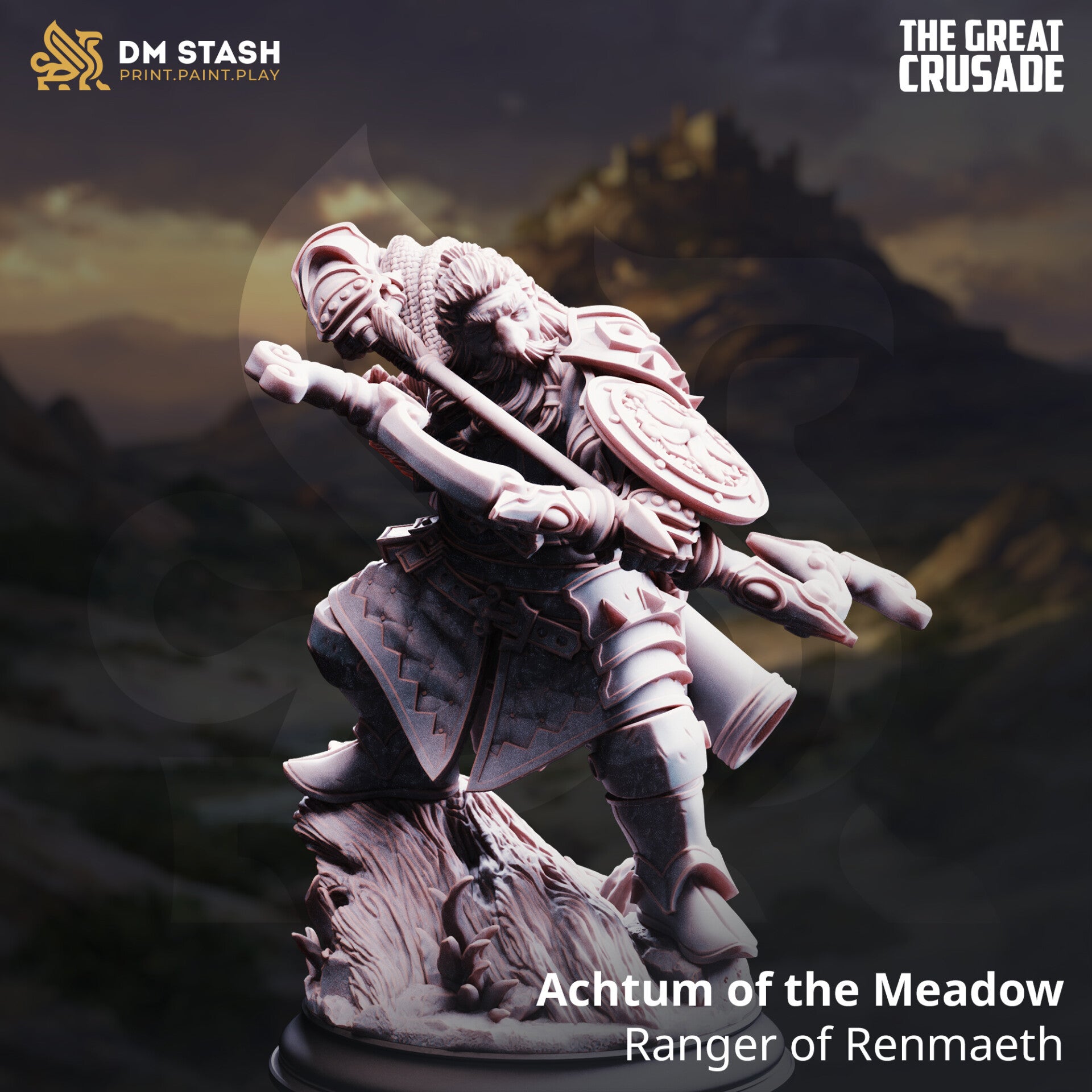 Achtum of the Meadow - Ranger of Renmaeth
