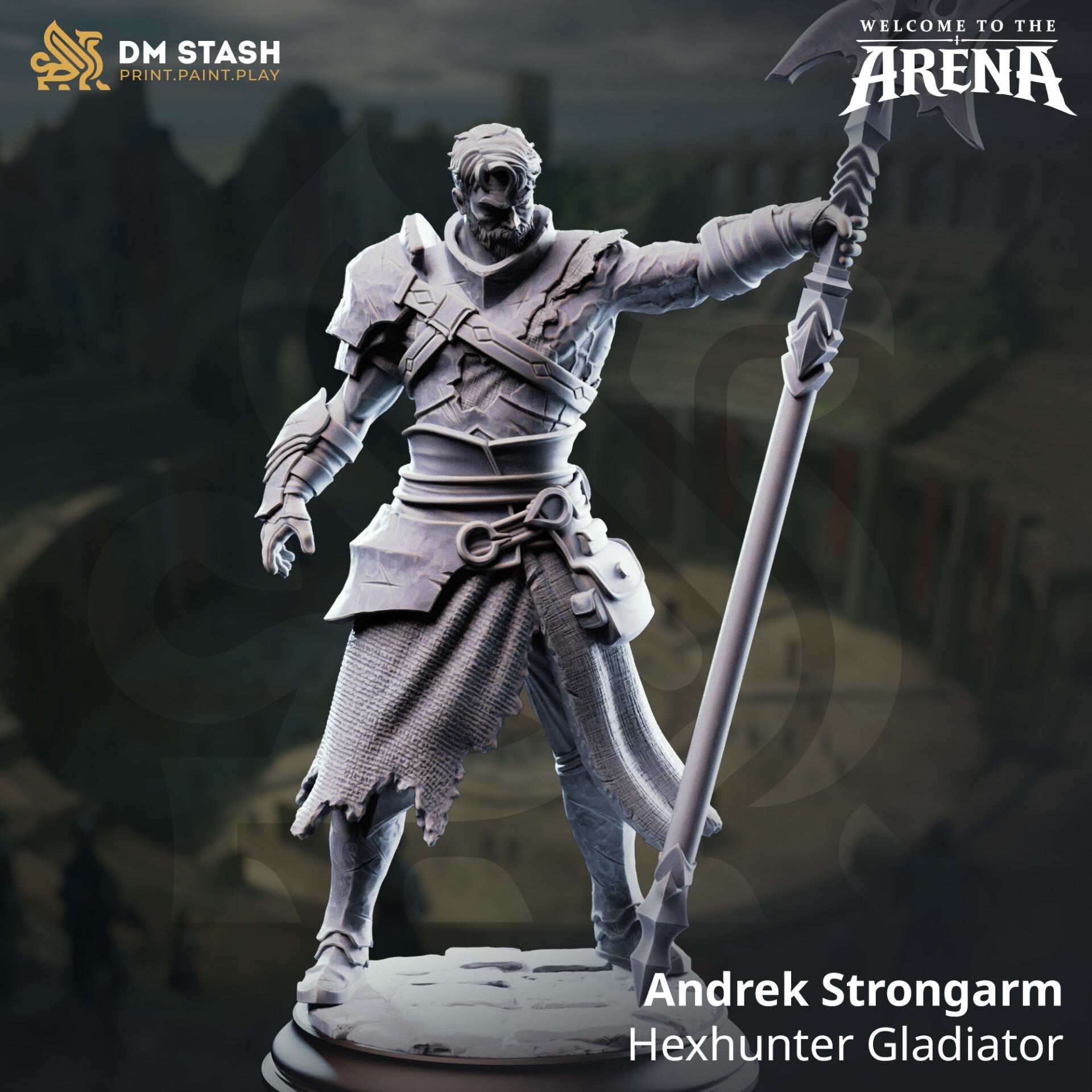 Andrek Strongarm - Hex Hunter Gladiator