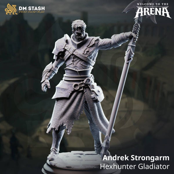 Andrek Strongarm - Hex Hunter Gladiator