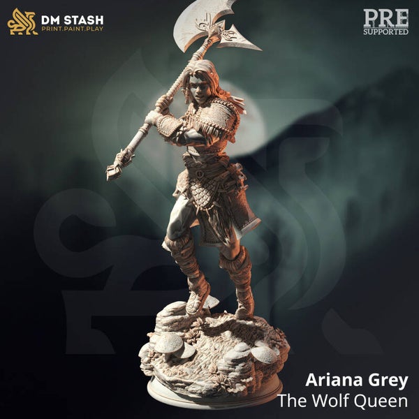 Ariana Grey - The Wolf Queen (Human Form)