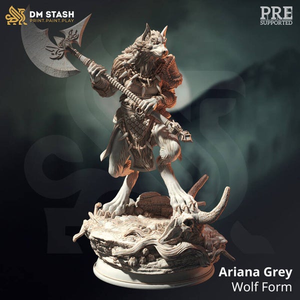 Ariana Grey - The Wolf Queen (Wolf Form)