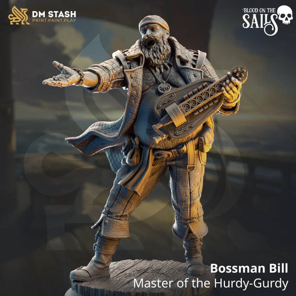Bossman Bill - Master of the hurdy-Gurdy