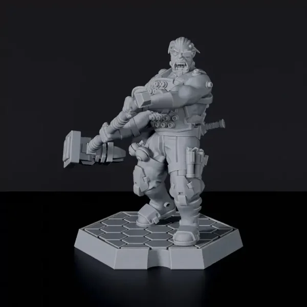 Burgash Blasthammer - Gangs of TC, (Gridwars)